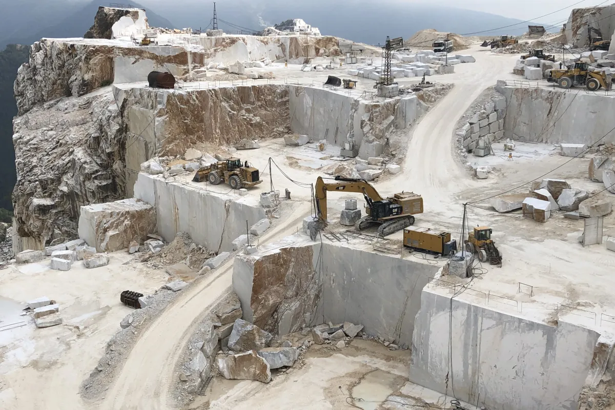 Carrara de marmerengroeve