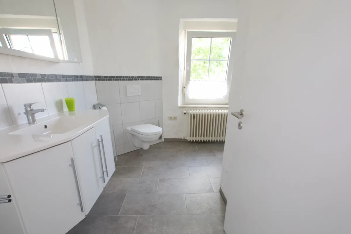 Badkamer met inloopdouche woonhuis