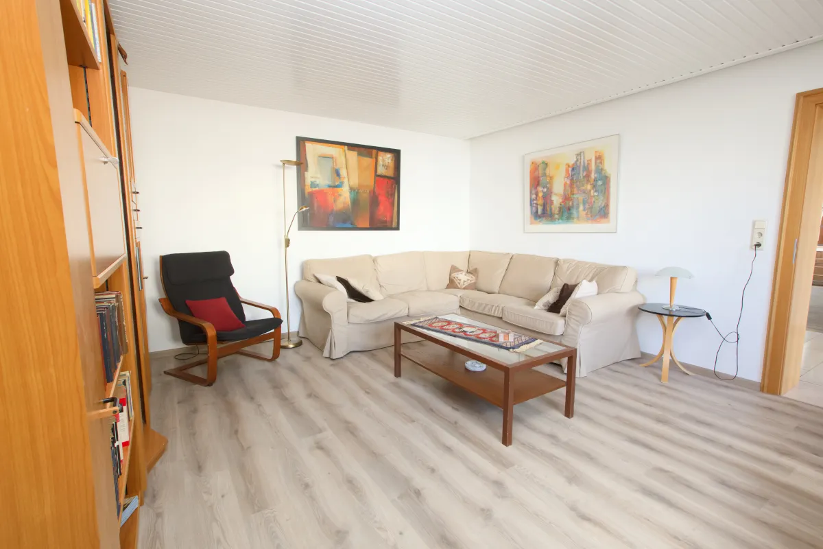 Woonkamer in het woonhuis