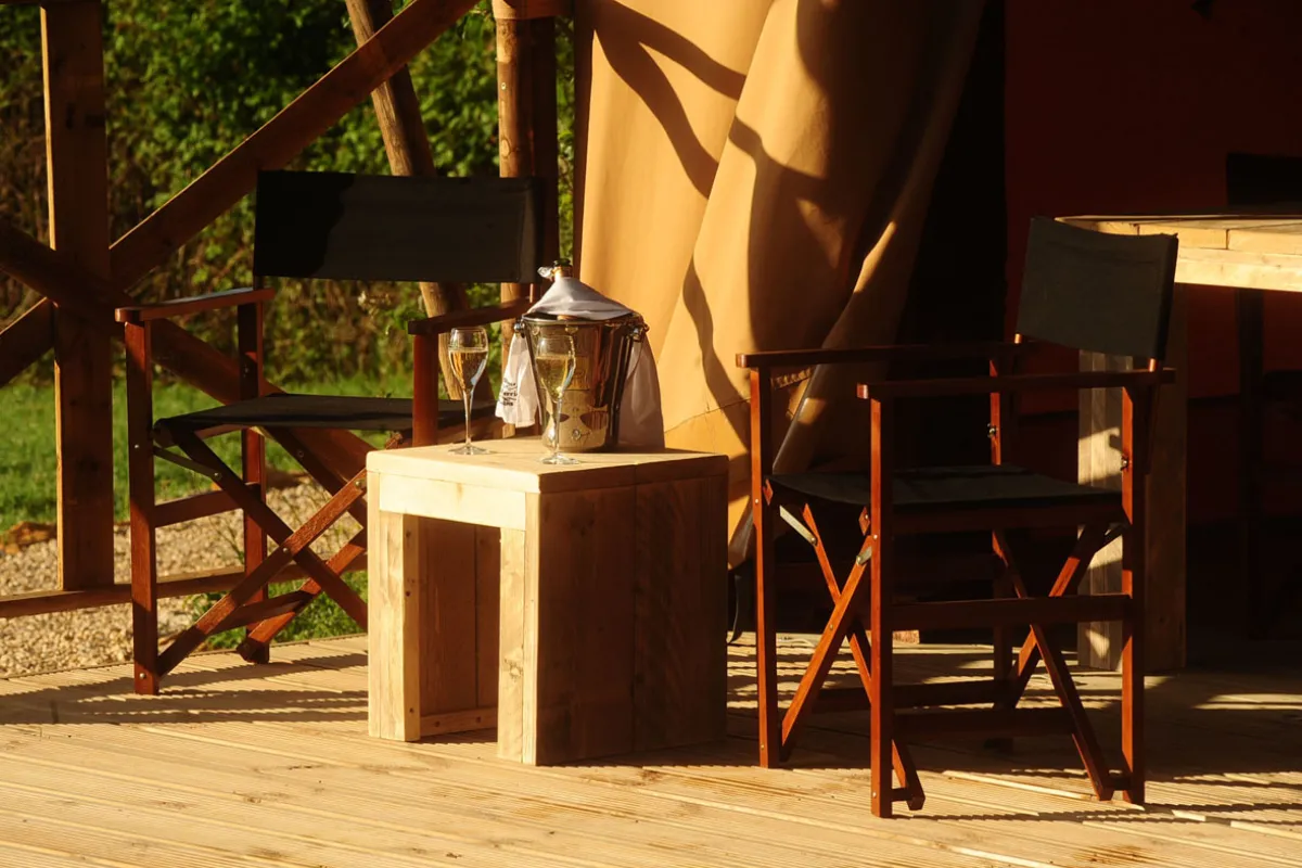 Lekker luieren op je eigen terras
