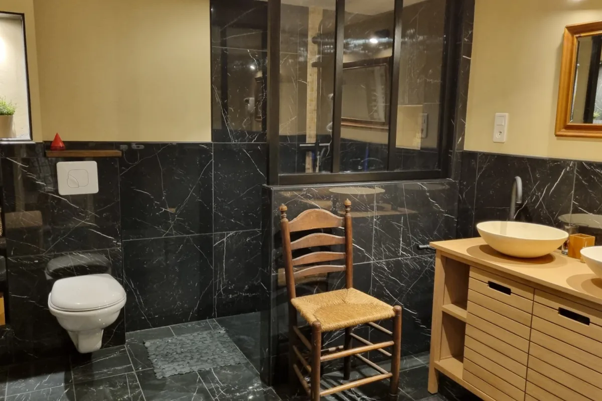 Maisonnette, badkamer