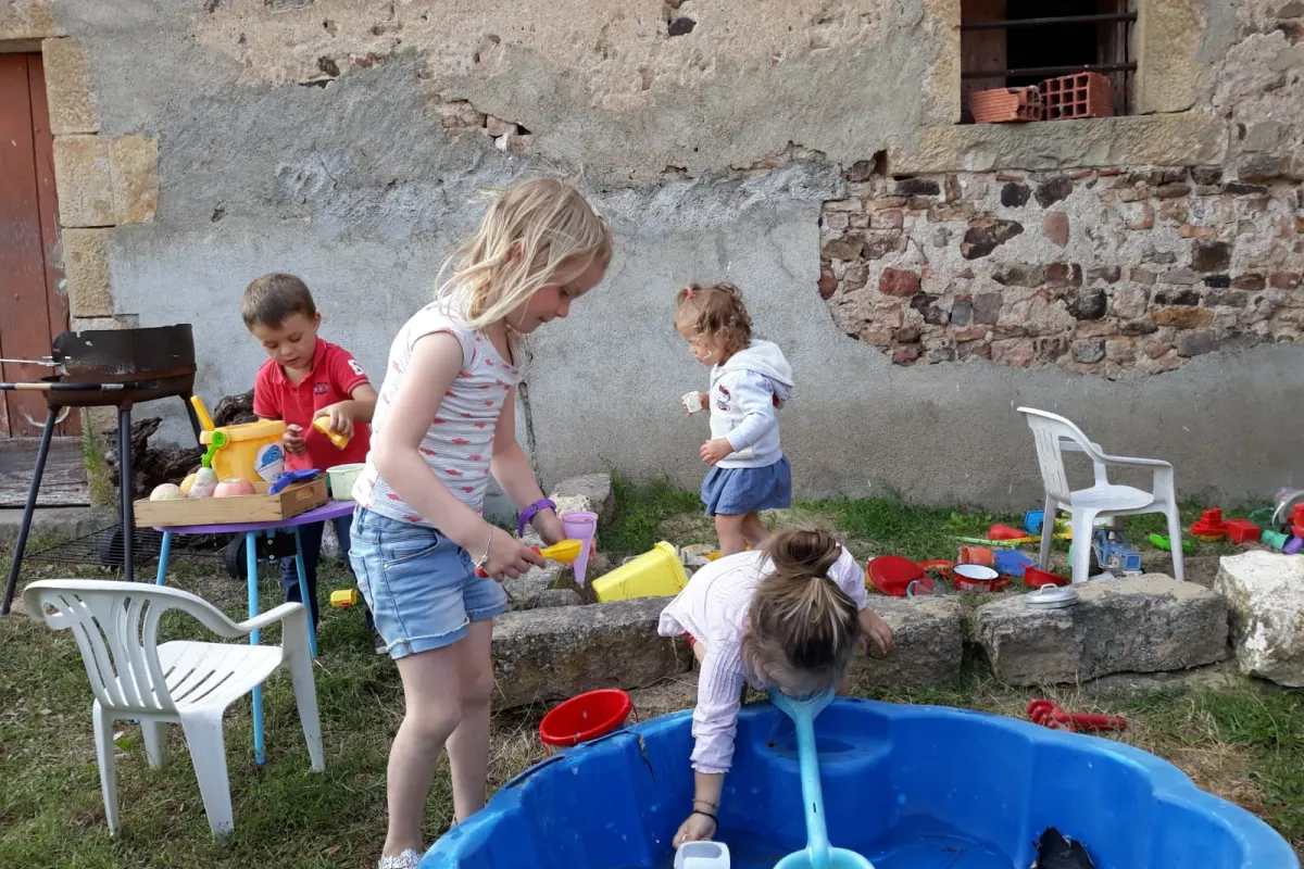 Veel speelplezier voor de kinderen