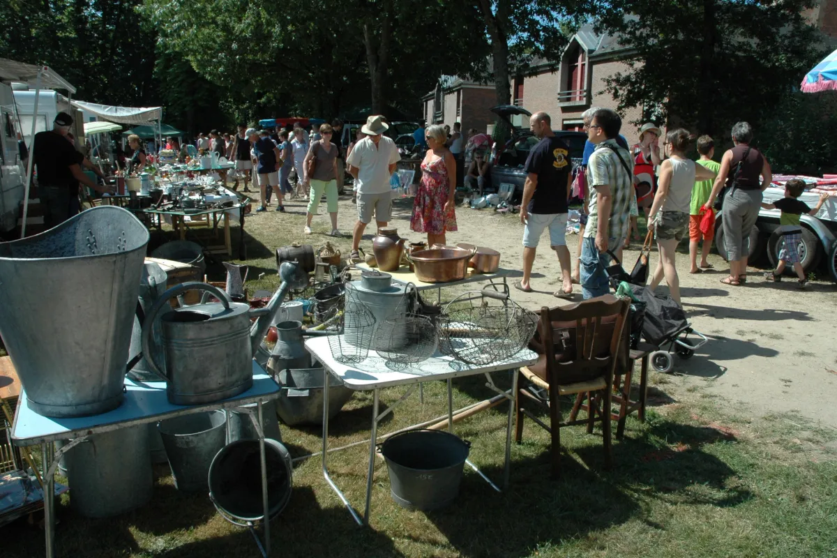 Veel brocantes