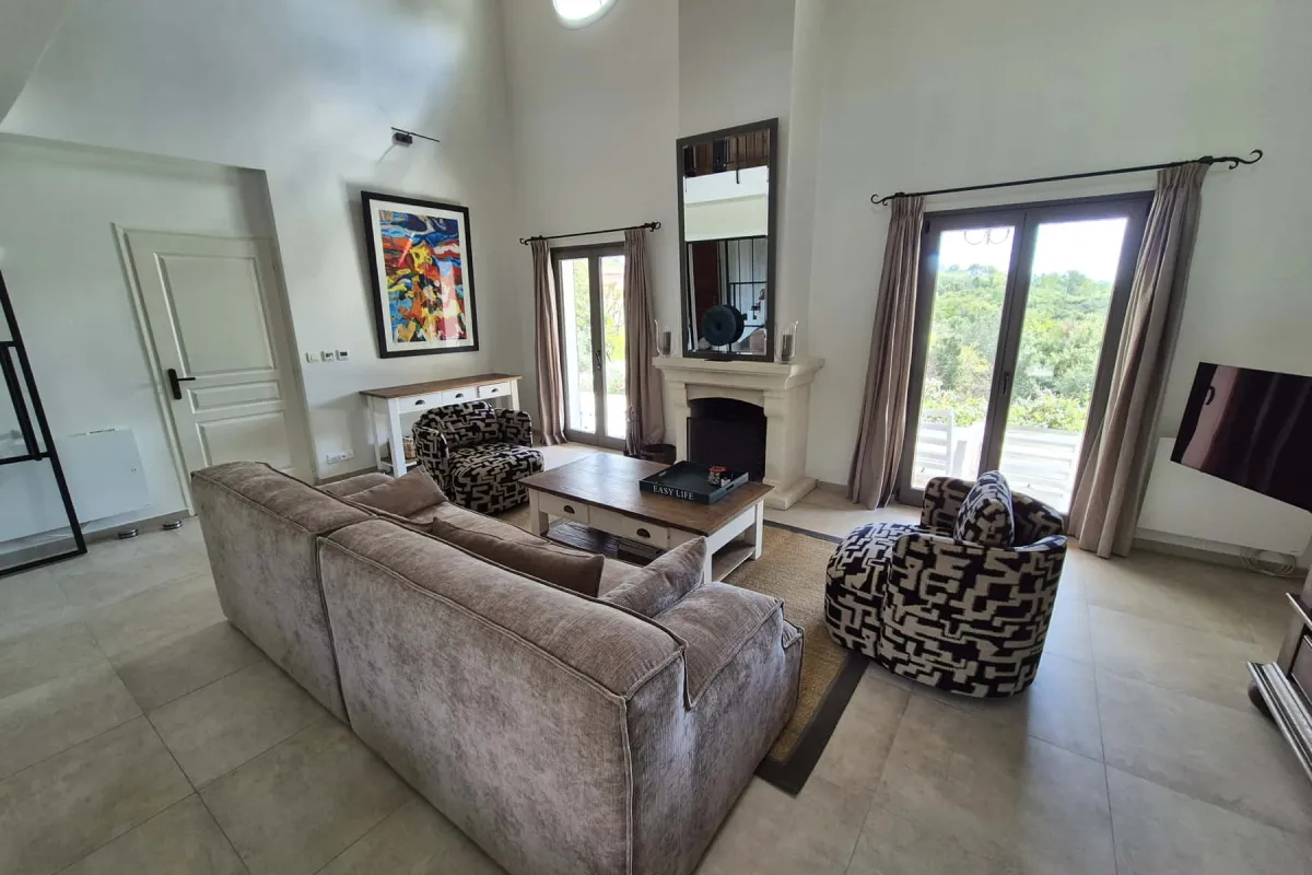 Woonkamer Villa Valbonne