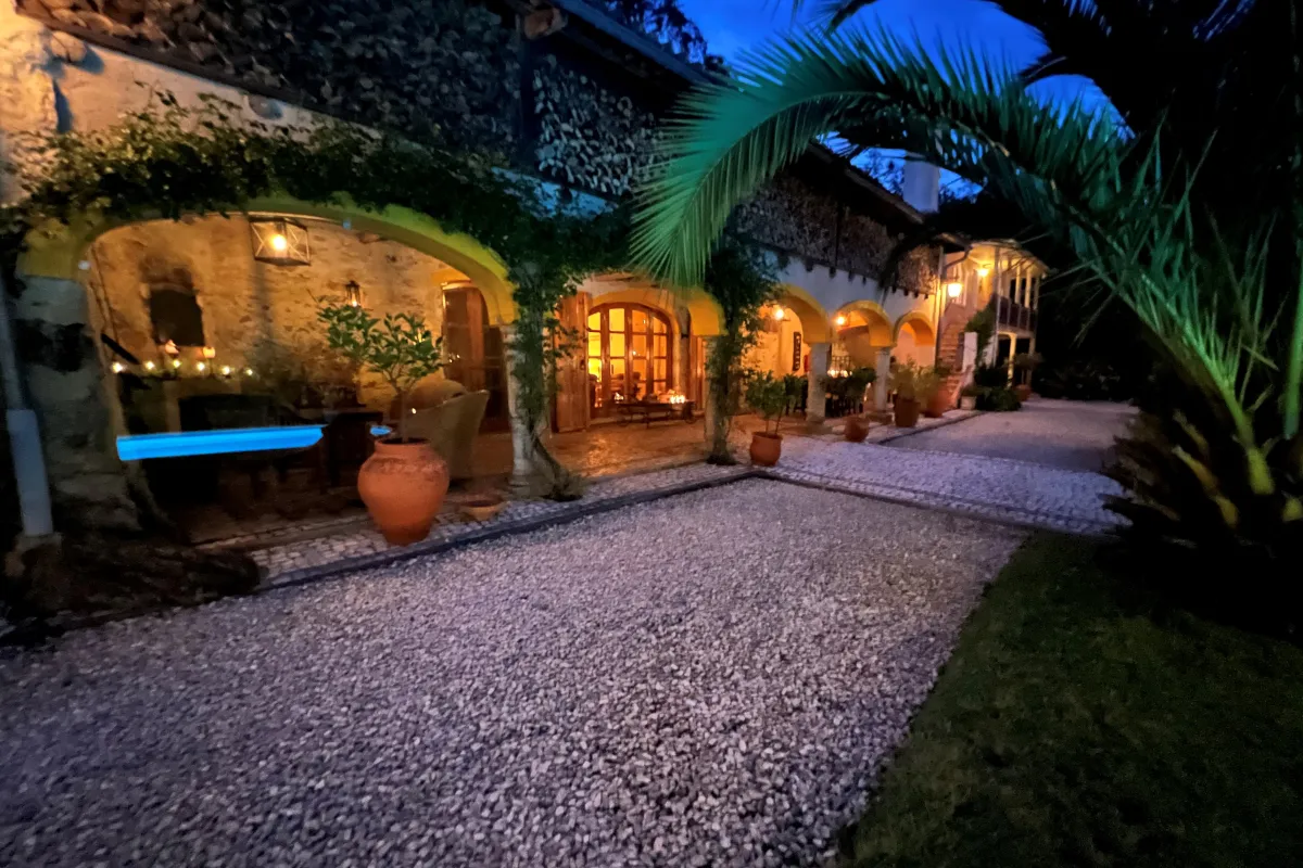 Veranda by night