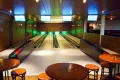 bowlingbaan onder het restaurant